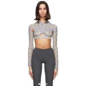 charlotte knowles ssense cross front blouse